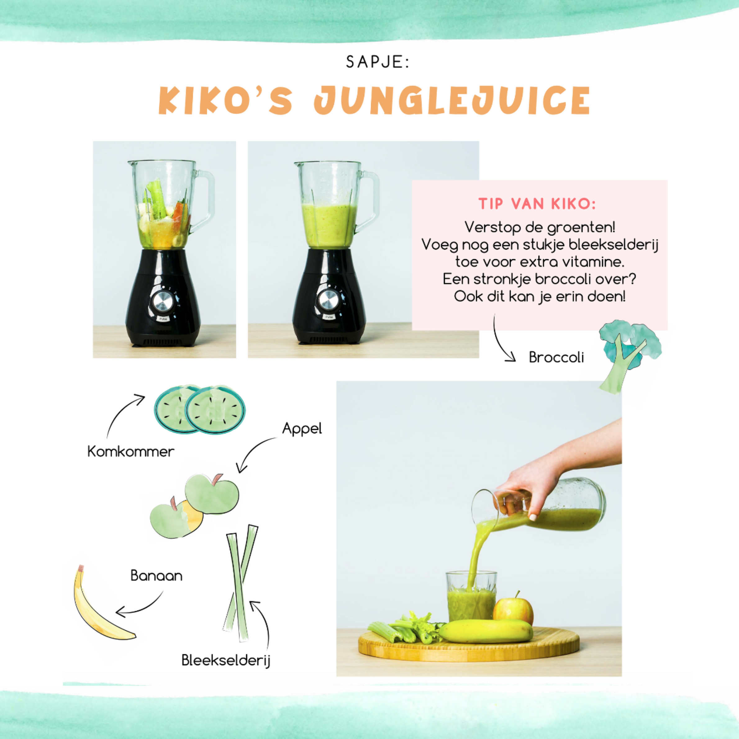 Kiko de kameleon - Toveren met smaak en kleur